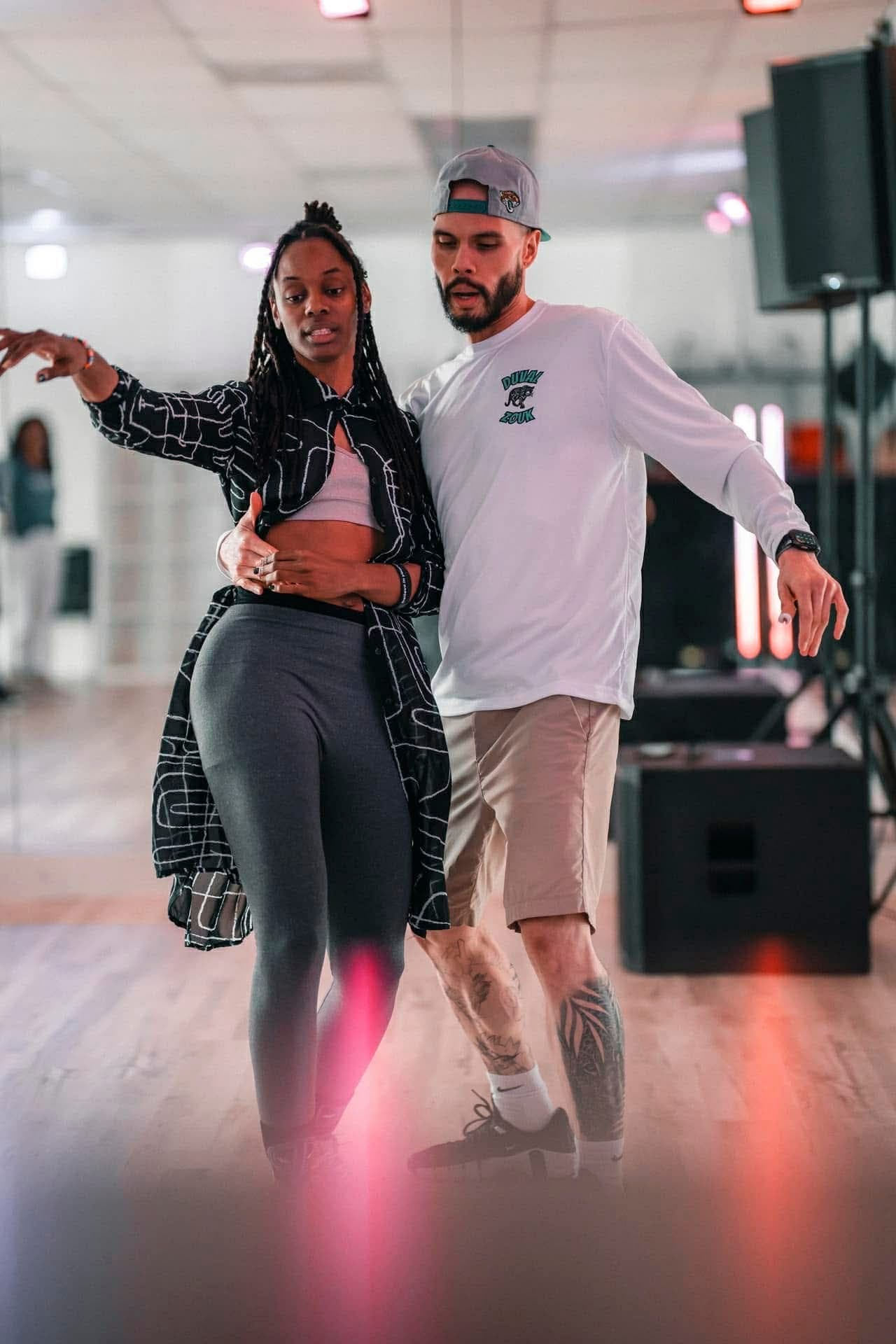 Zouk dancing